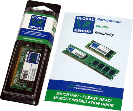 1GB DDR 400MHz PC3200 200-PIN SODIMM MEMORY RAM FOR LAPTOPS/NOTEBOOKS